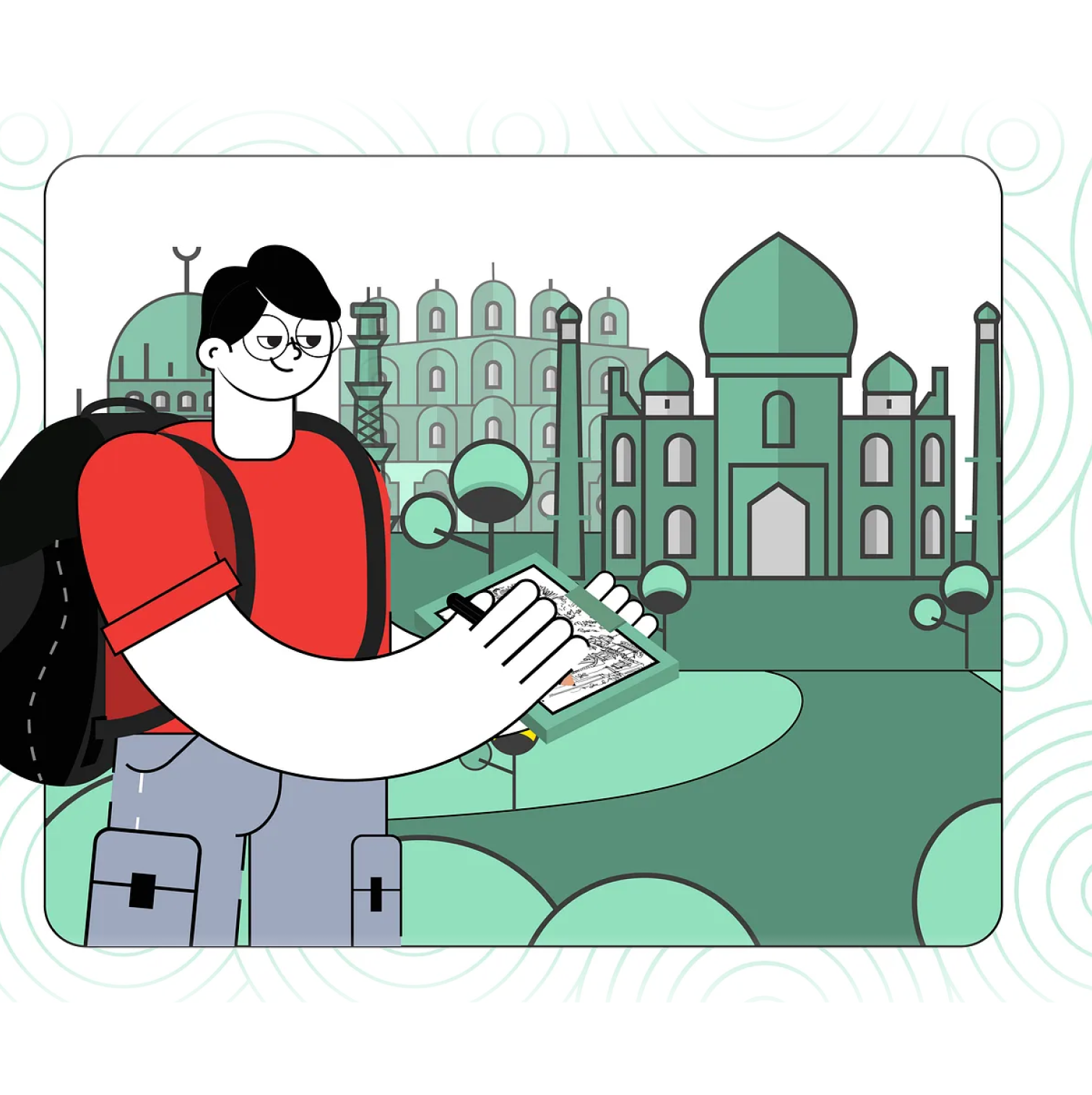 Urban Sketching in India: Embracing Challenges and Drawing Inspiration